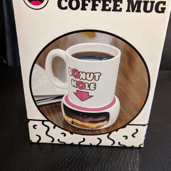 Bigmouth Inc Donut Hole mug Brand New - Picture 8 of 11